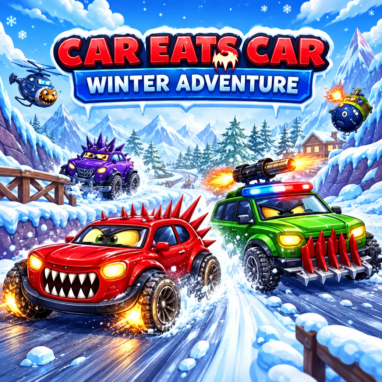 Car Eats Car: Winter Adventure