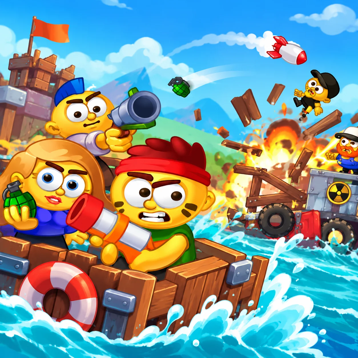 Raft Wars Multiplayer